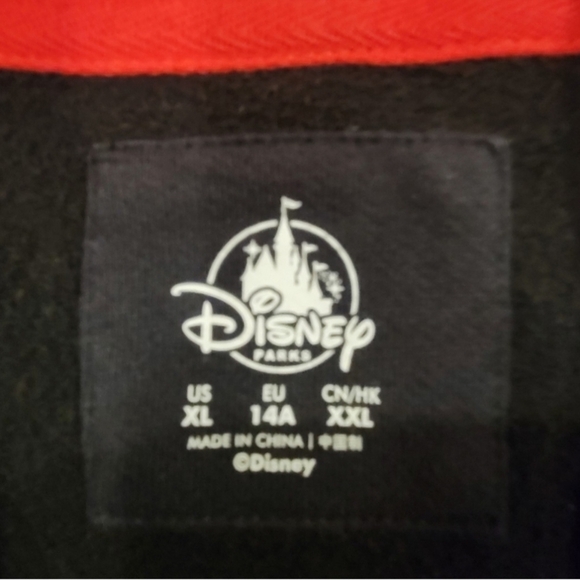 Disney Sz XL I Am Minnie Mouse Kids ZIP Up Hoodie W/Mouse Ears & Bow Sweatshirt - Picture 7 of 11